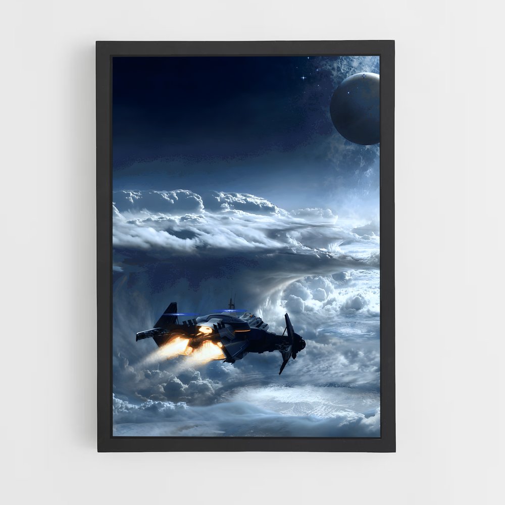 Poster Station Céleste – affiche Star Citizen (vue 2)